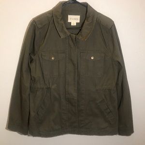 Women’s Olive Cargo/Utility Jacket
